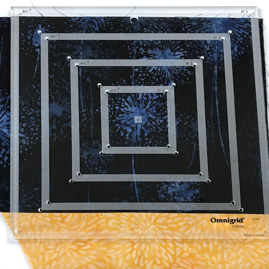 Omnigrid® Fussy Cut Square Quilting Template Set Michaels Omnigrid® Fussy Cut Square Quilting Template Set Michaels